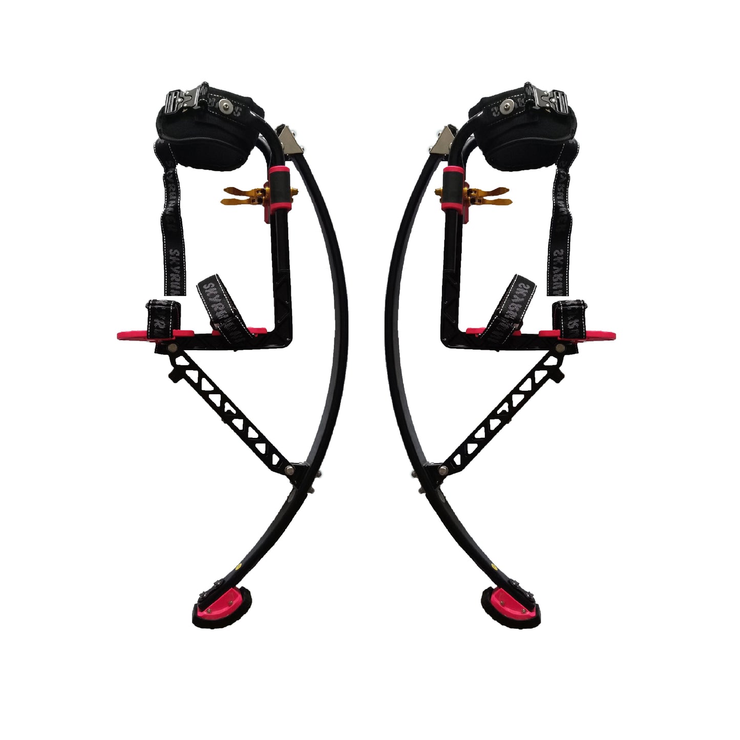 Rubber pads sole hooves for jump stilts