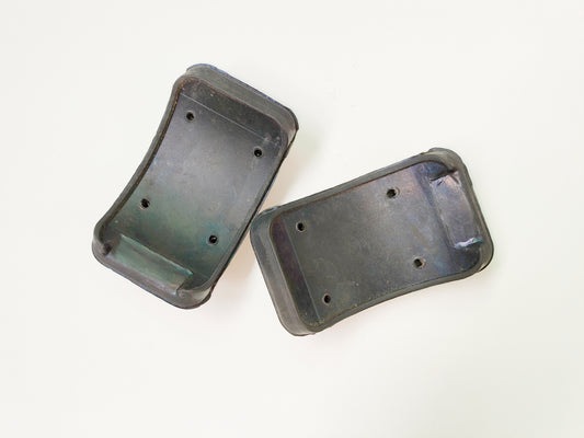 Rubber pads sole hooves for jump stilts