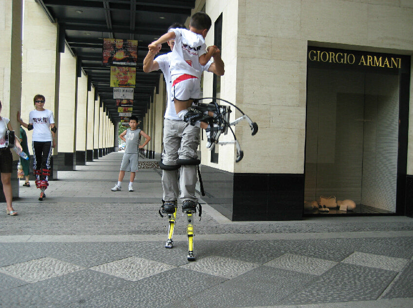 Skyrunner Kids/Child Youth Kangaroo Shoes Jumping Stilts Fitness Exercise (88-132lbs/40-60kg)