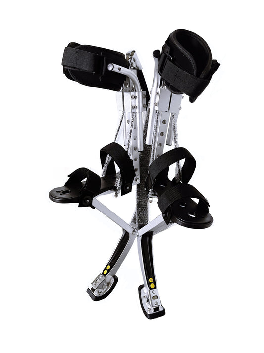 Skyrunner Classic Jumping Stilts with Upgraded Straps Model Size (155-200lbs/70~90kg)